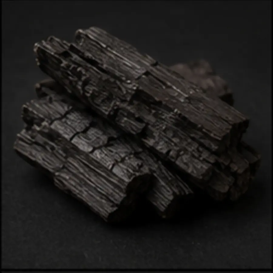 Bois de chêne chauffé